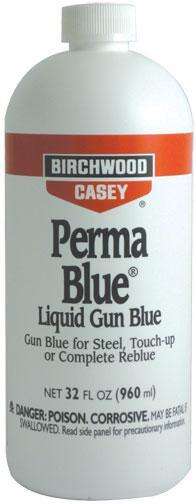 Cleaning Equipment Birchwood Casey Ready Series BIRCHWOOD CASEY PERMA BLUE LIQUID 32OZ